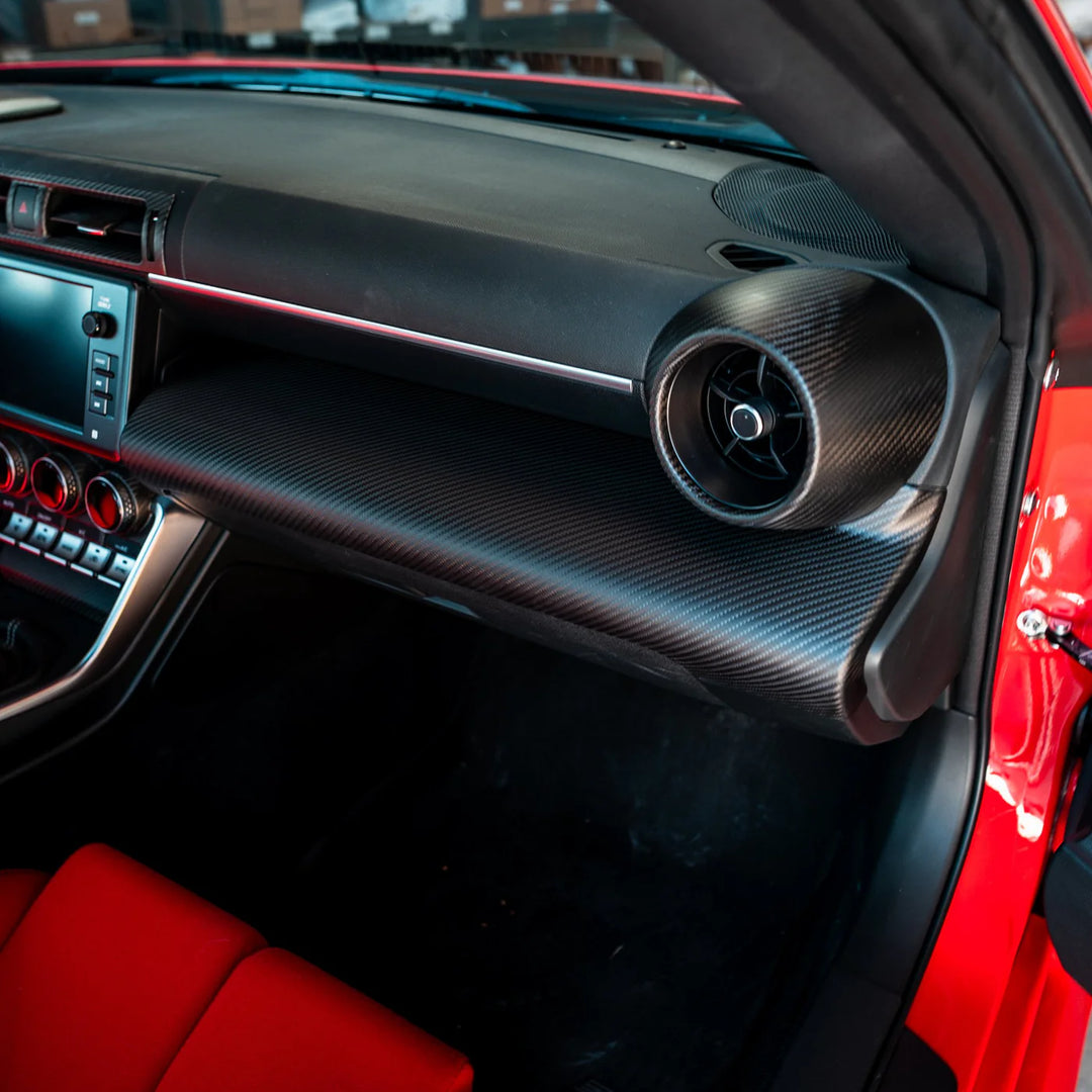 Driven Media GR86 / BRZ Carbon Fiber Glovebox Dashboard Cover