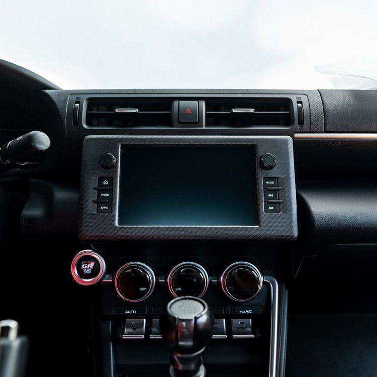 Driven Media GR86 / BRZ Carbon Fiber Radio Bezel Cover