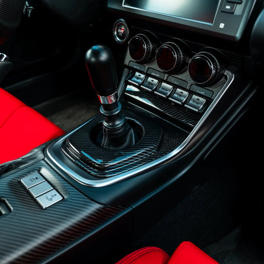 Driven Media GR86 / BRZ Carbon Fiber V2 Manual Shifter Trim