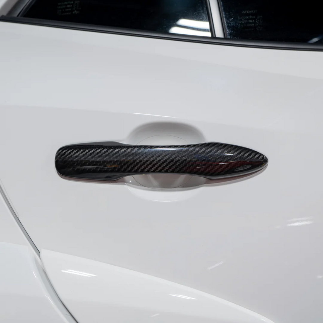 Driven Media GR Corolla Carbon Fiber Door Handle Covers