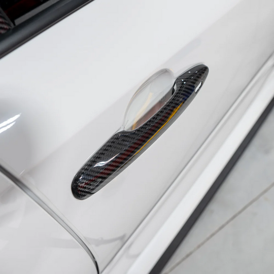 Driven Media GR Corolla Carbon Fiber Door Handle Covers