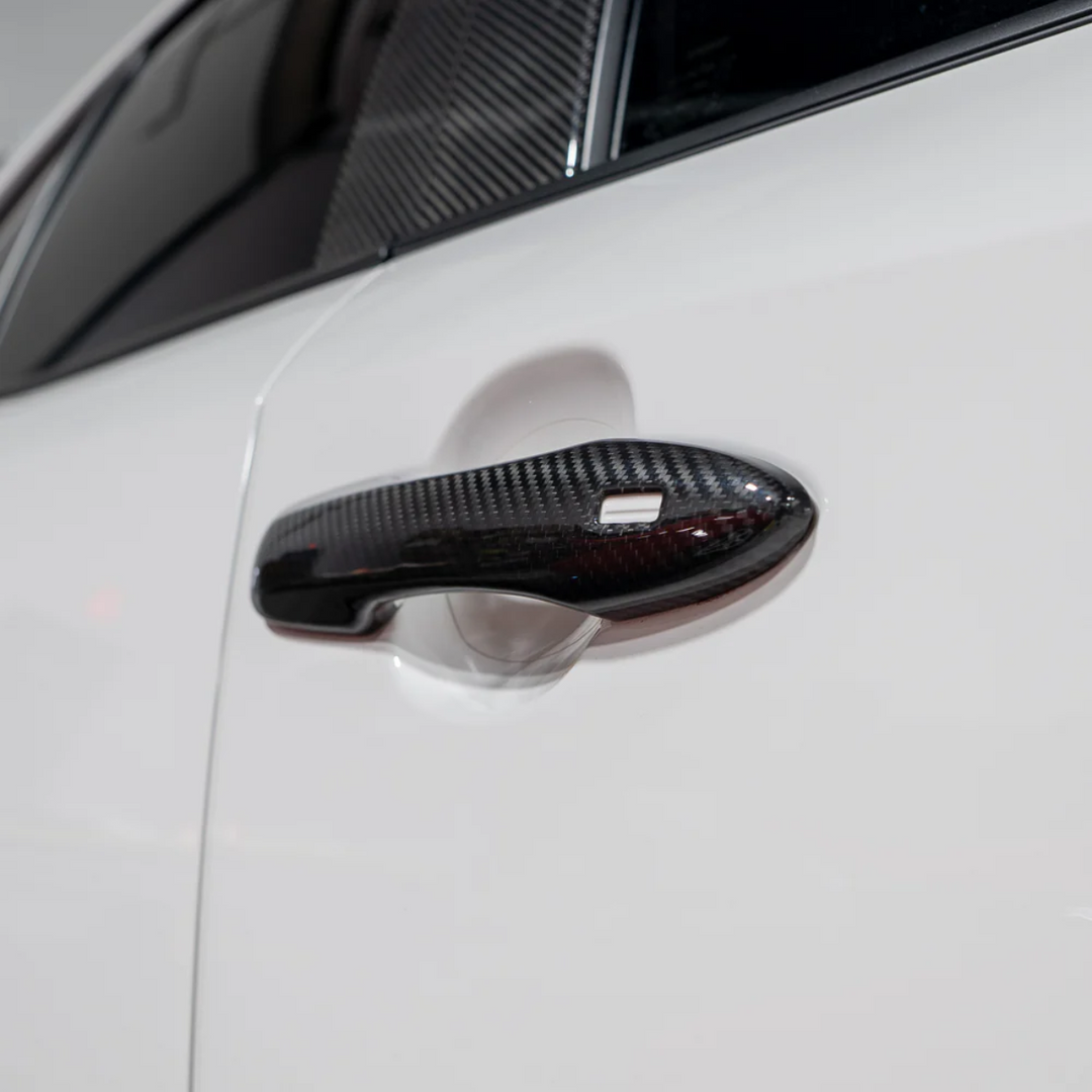 Driven Media GR Corolla Carbon Fiber Door Handle Covers