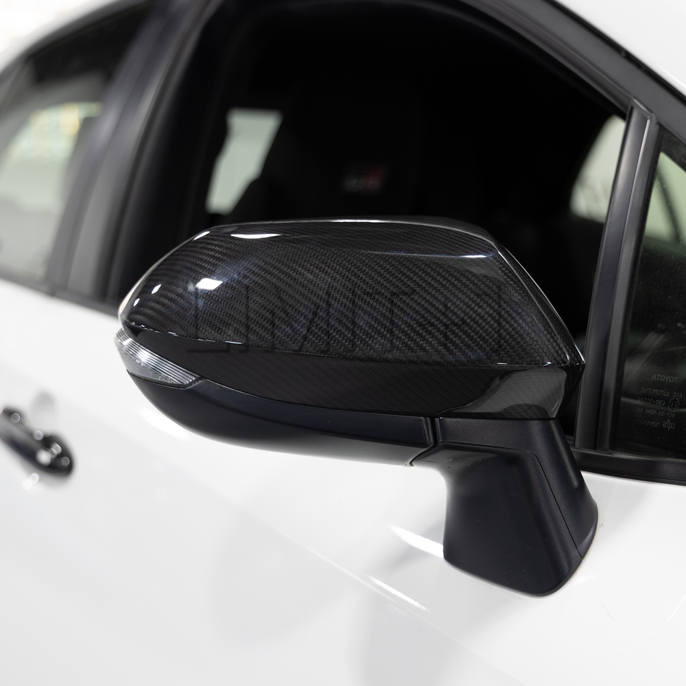 Driven Media GR Corolla Carbon Fiber Mirror Covers