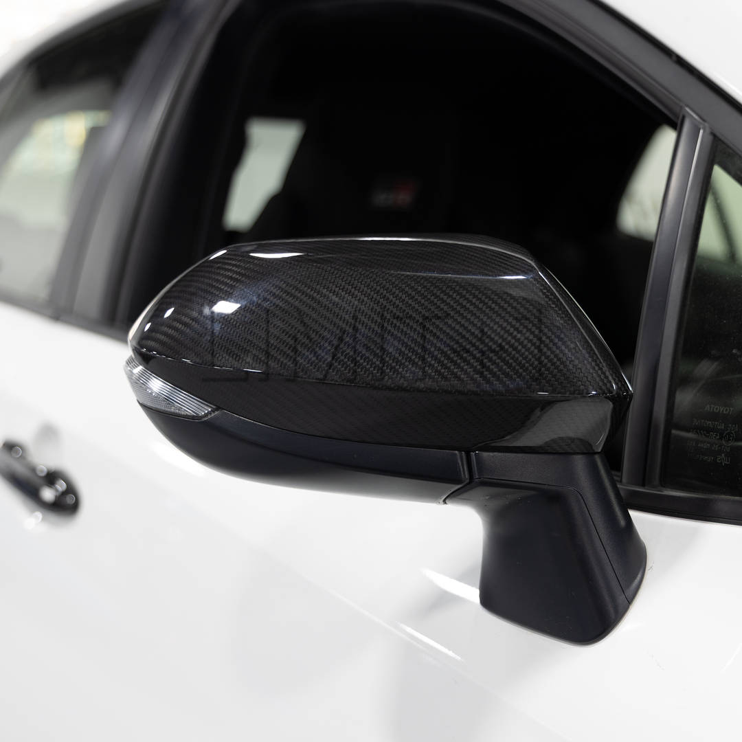 Driven Media GR Corolla Carbon Fiber Mirror Covers