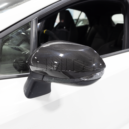 Driven Media GR Corolla Carbon Fiber Mirror Covers