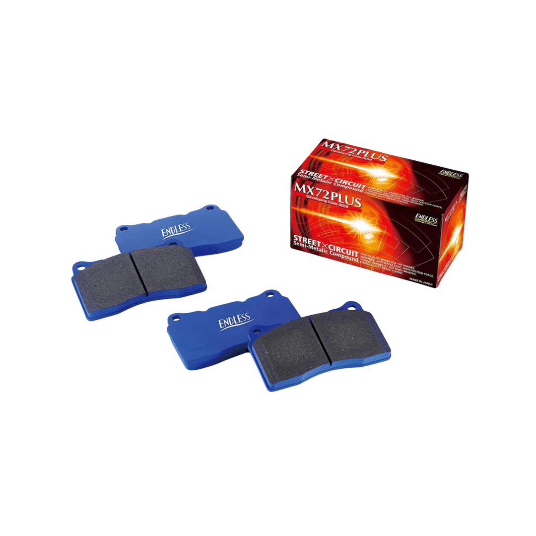 Endless GR Corolla MX72+ Brake Pads – LIMIT+1 Endless GR Corolla MX72+ Brake Pads – LIMIT+1
