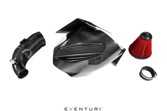 Eventuri Toyota A90 Supra B58 Black Carbon Intake System