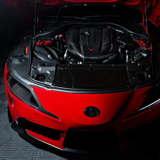 Eventuri GR Supra Black Carbon Headlamp Race Duct