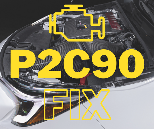 GR Corolla P2C90 Intake & Catch Can Check Engine Light Fix