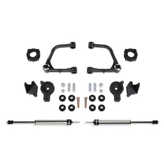 Fabtech 2022+ Tundra 3″ Uniball UCA Lift Kit – Front Shock Spacers & Rear Air Bag Spacers w/Rear Dirt Logic 2.25 Shocks