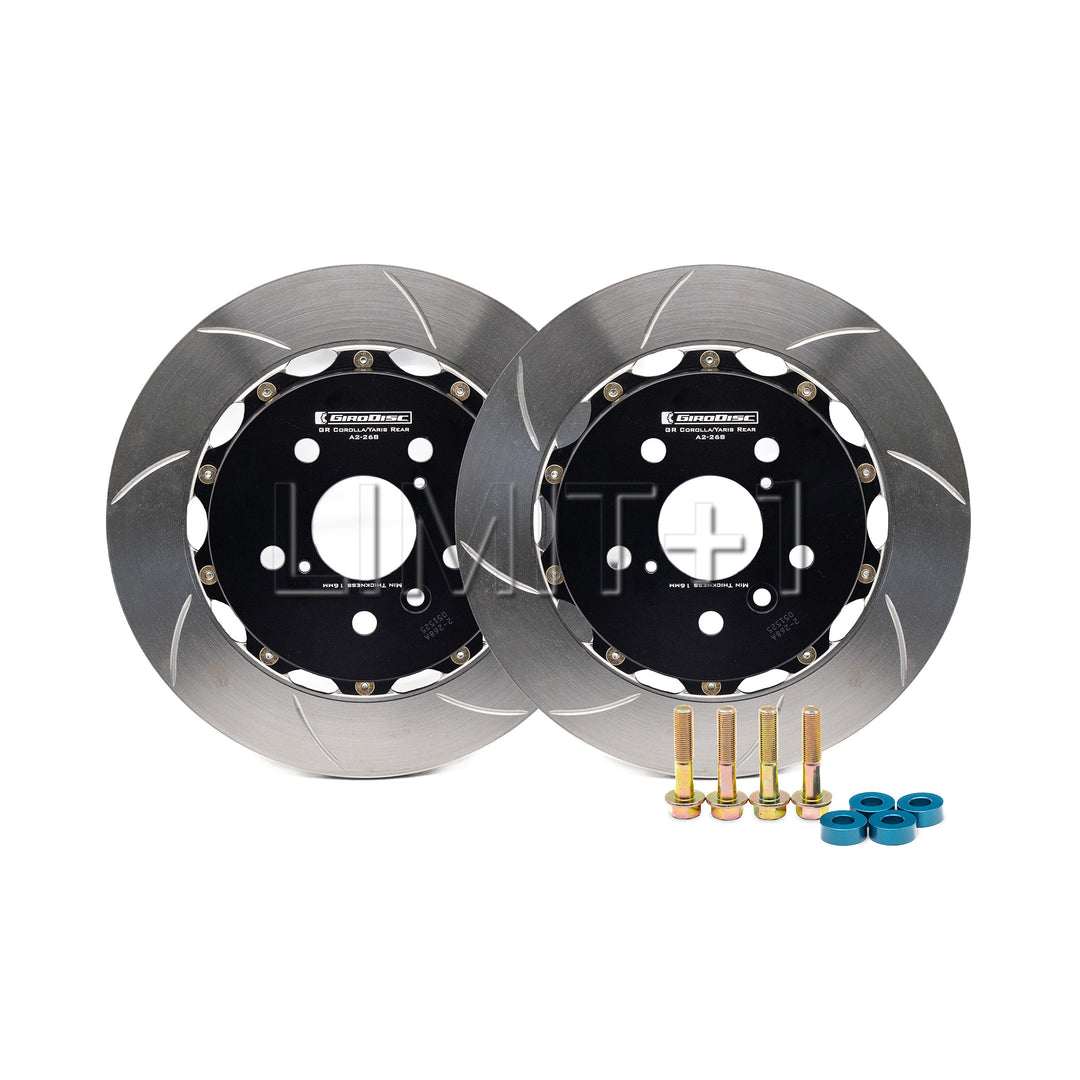 Girodisc GR Corolla Rear Rotors (Pre-Assembled)