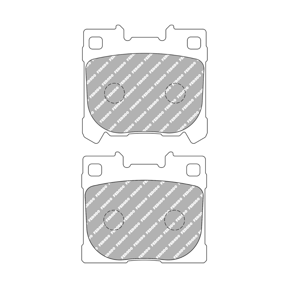 Ferodo GR Corolla Brake Pads - Rear