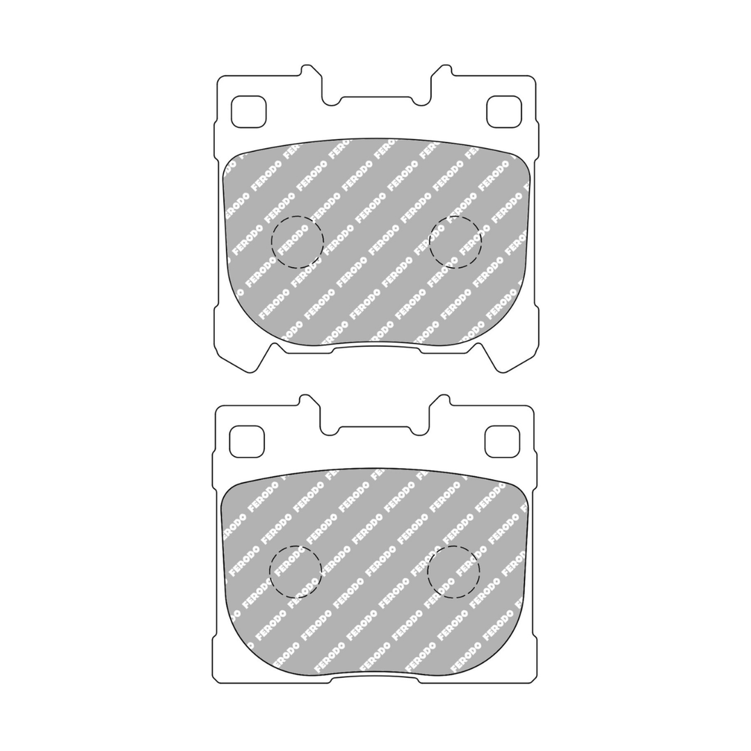 Ferodo GR Corolla Brake Pads - Rear