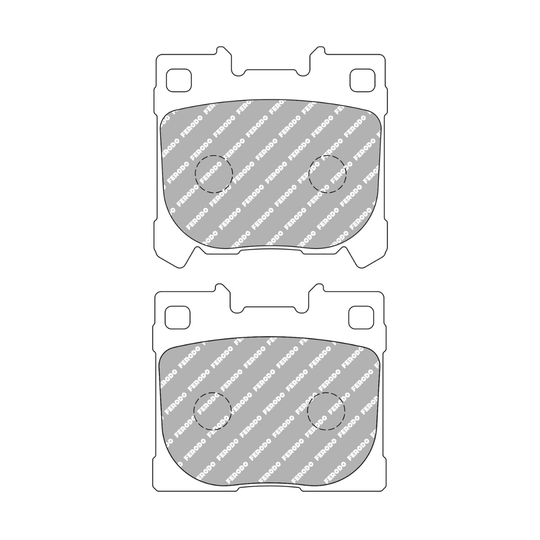 Ferodo GR Corolla Brake Pads - Rear