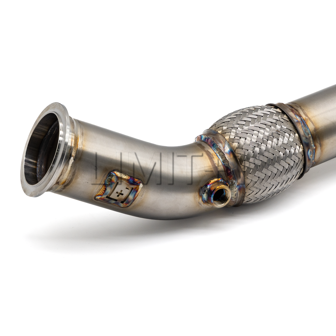 LIMIT+1 GR Corolla High Flow Downpipe + Midpipe W/ EPA Approved GESI Cat