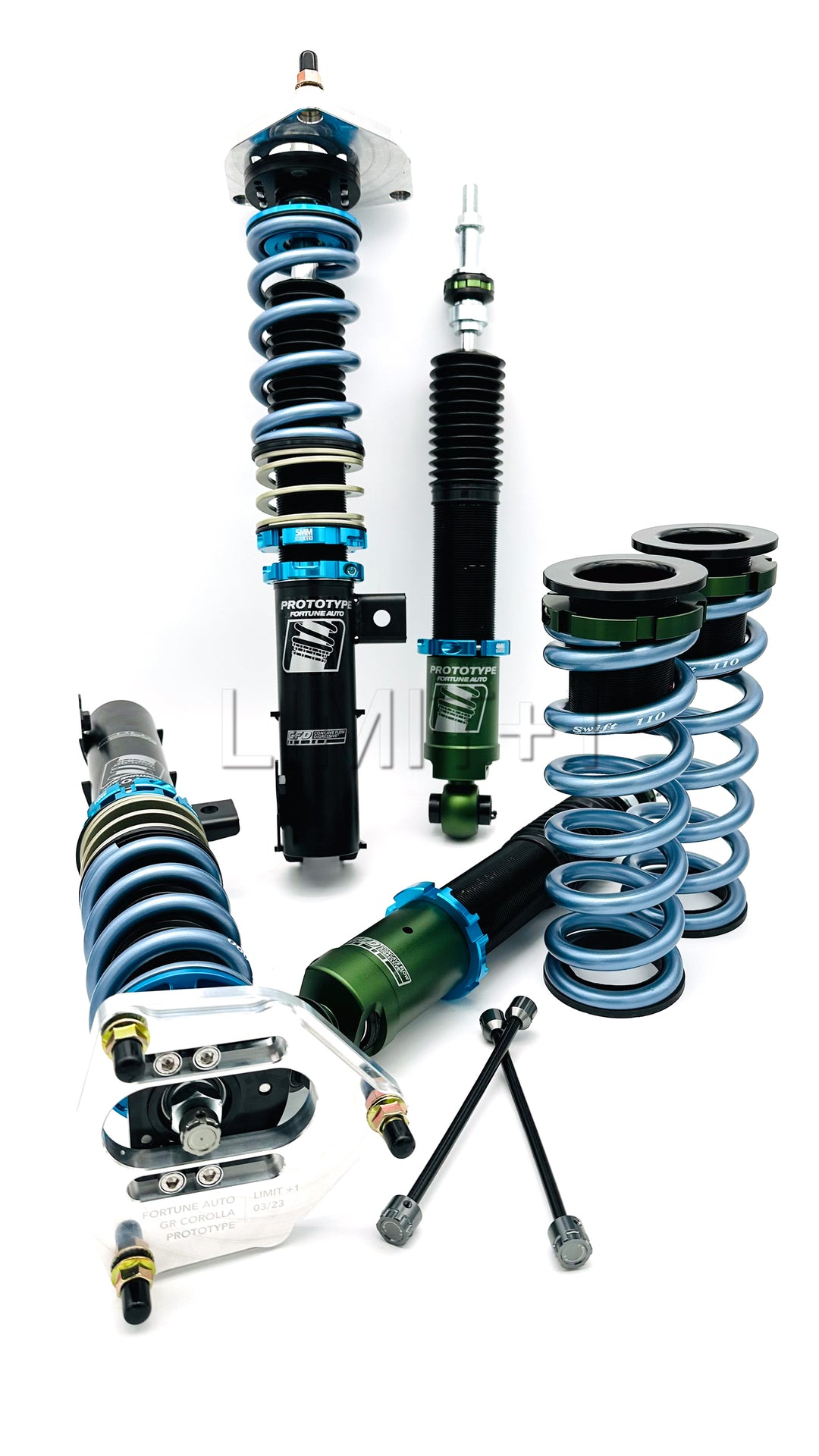 Fortune Auto 510 Series GR Corolla Coilovers