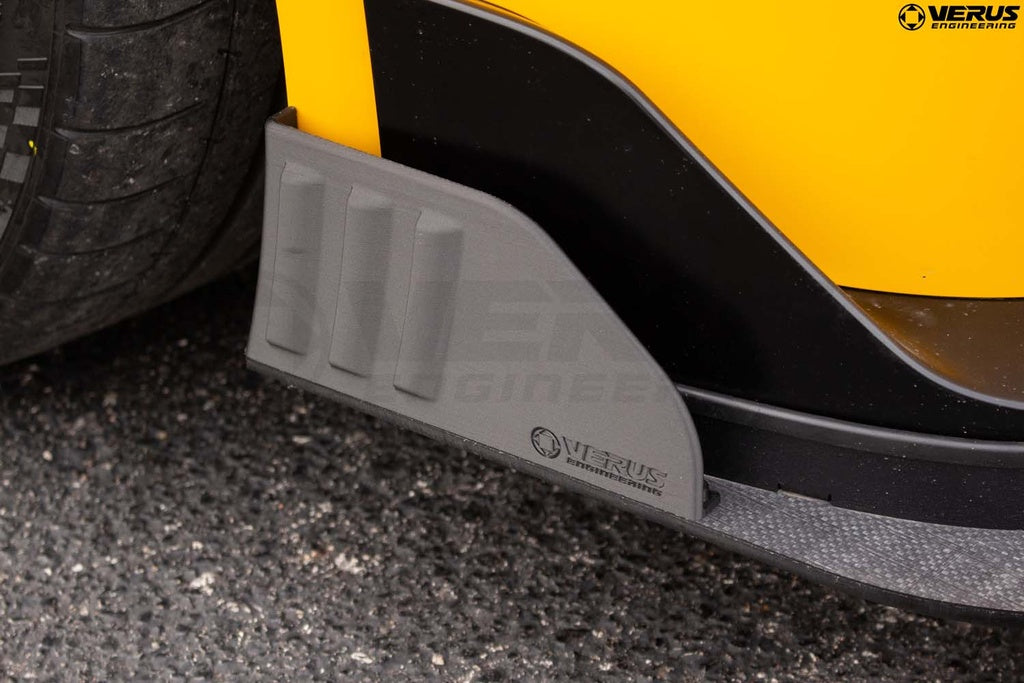 Front Splitter Endplates, Standard Front Splitter