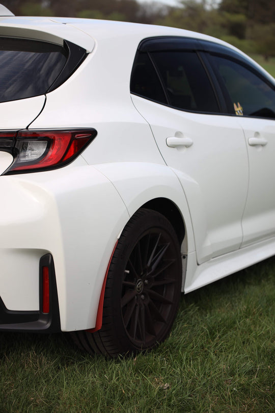 GR Corolla MegaChip Low-Profile Chip Guards with FREE GR-Four Vinyl Rocker Panel Inlay
