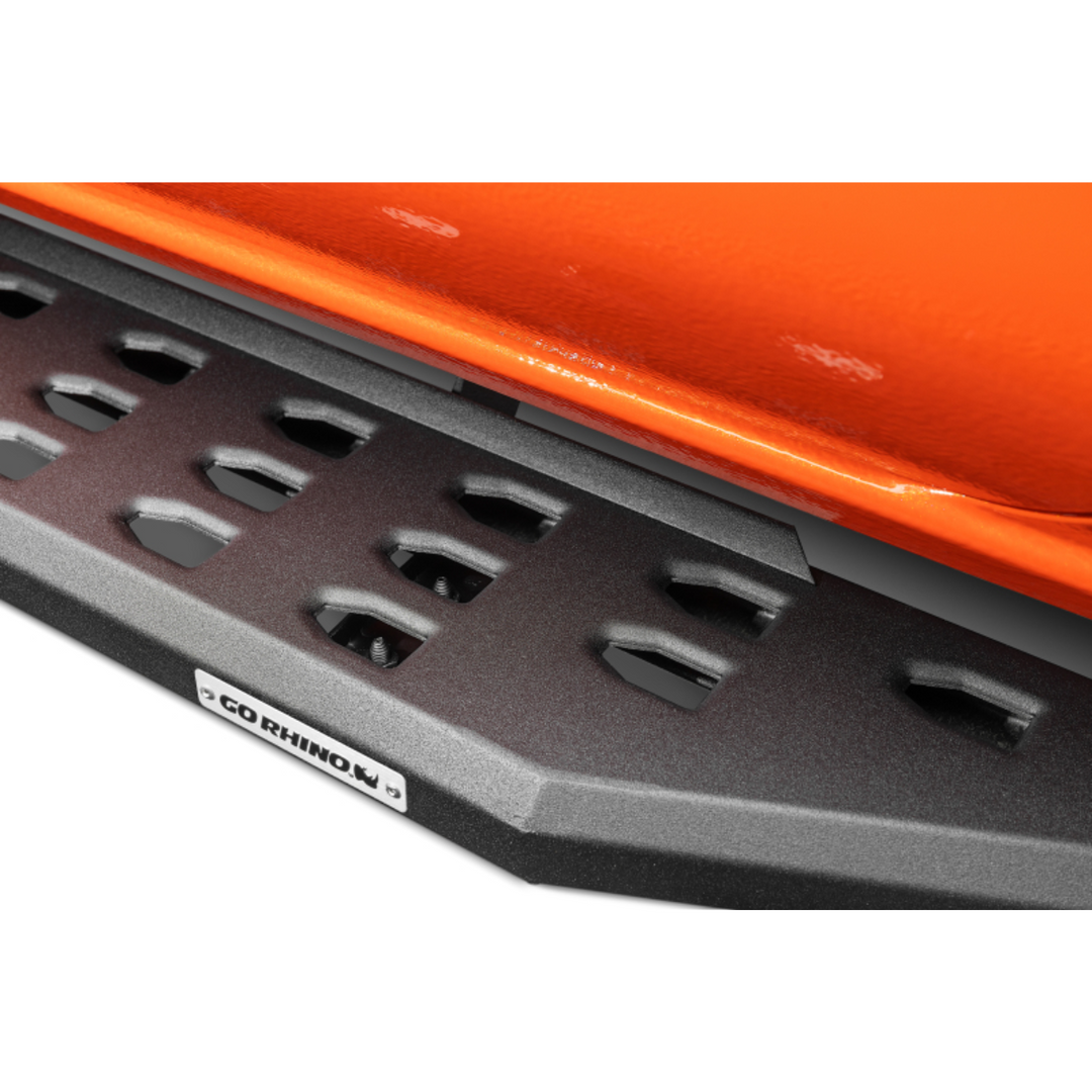 Go Rhino 2022+ Tundra Kit w/ RB20 Running board + Brackets + 4 RB20 Drop Steps2