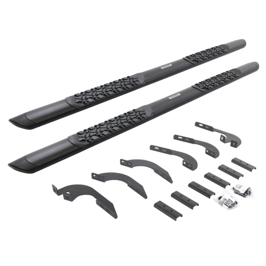 Go Rhino 2024+ Land Cruiser V-Series V3 Aluminum Side Steps & Mounting Bracket Kit