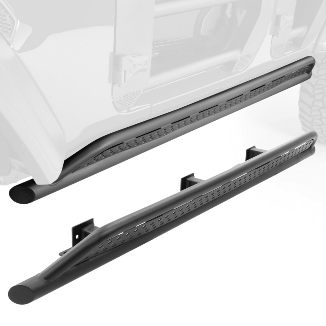 Go Rhino 2024+ Tacoma DC 4dr Xtreme Frame Mount Sliders3