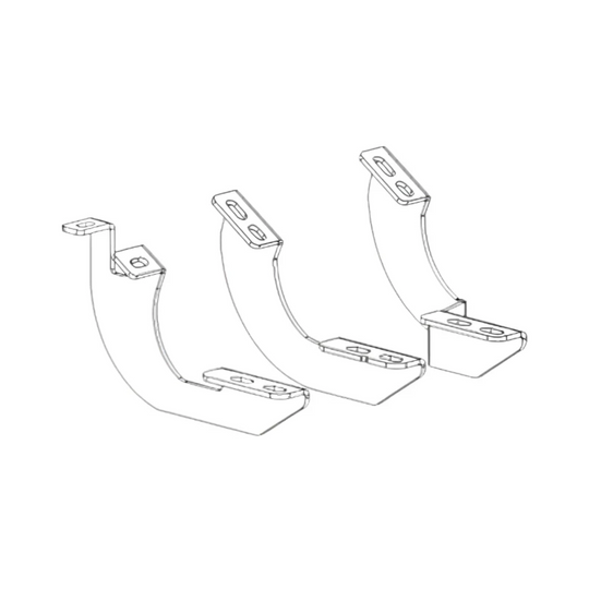 Go Rhino 2024+ Tacoma RB20 Complete Kit w/ Brackets1