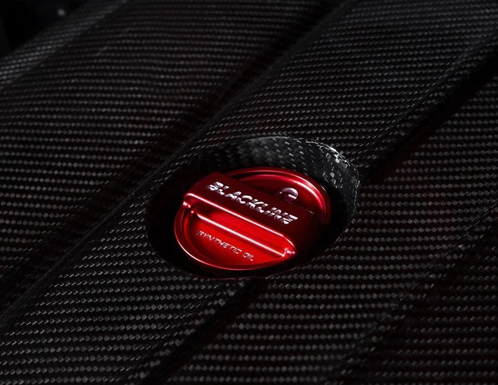 Goldenwrench GR Supra Blackline Performance Oil Cap Cover