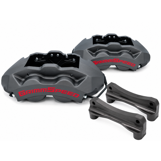 GrimmSpeed GR86 / BRZ 4-Piston Brake Caliper Kit - Front (326mm Rotor)
