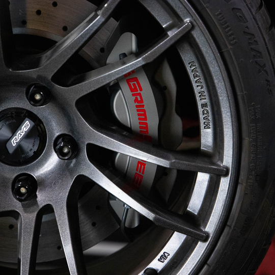 GrimmSpeed GR86 / BRZ 4-Piston Brake Caliper Kit - Front (326mm Rotor)