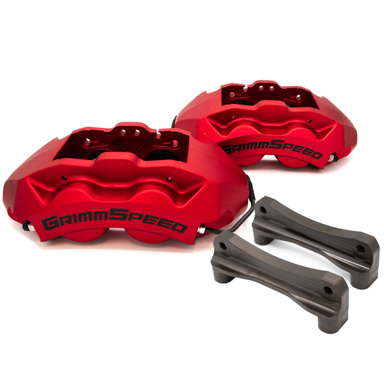 GrimmSpeed GR86 / BRZ 4-Piston Brake Caliper Kit - Front (326mm Rotor)