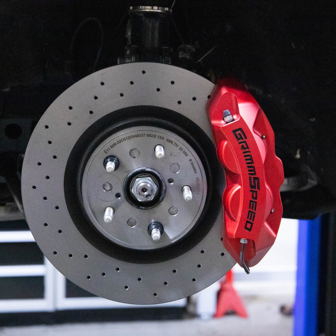 GrimmSpeed GR86 / BRZ 4-Piston Brake Caliper Kit - Front (326mm Rotor)