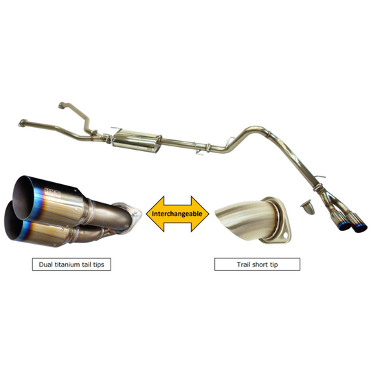 HKS 2022+ Tundra Legamax Trail Master Catback Exhaust