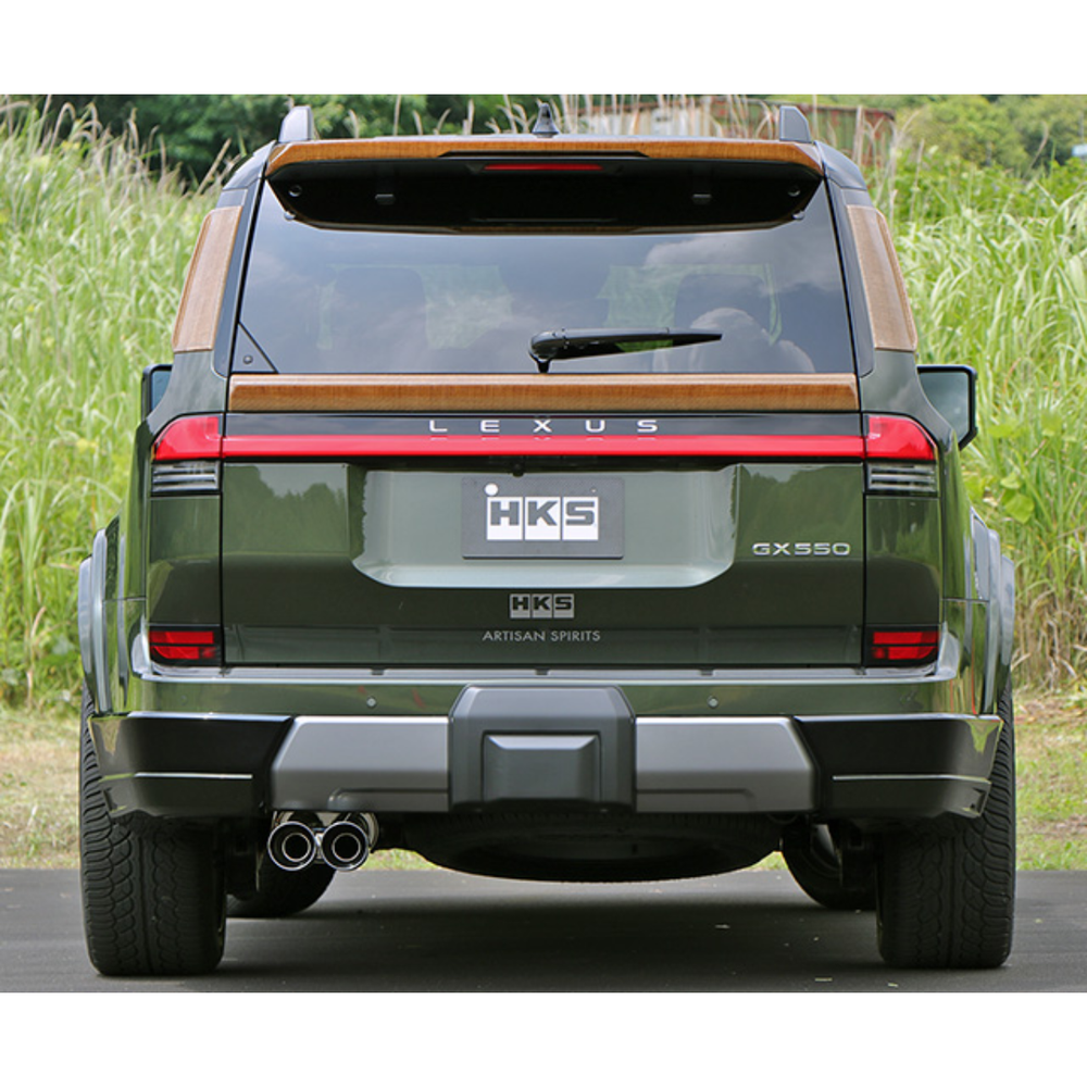 HKS 2024+ GX550 Legamax Trail Master Axle-Back Exhaust