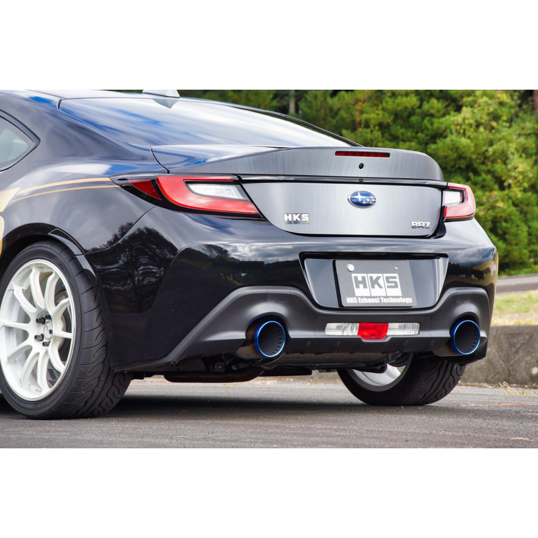 HKS GR86 LEGAMAX Premium Axle-Back Exhaust – LIMIT+1 HKS GR86 LEGAMAX Premium Axle-Back Exhaust – LIMIT+1