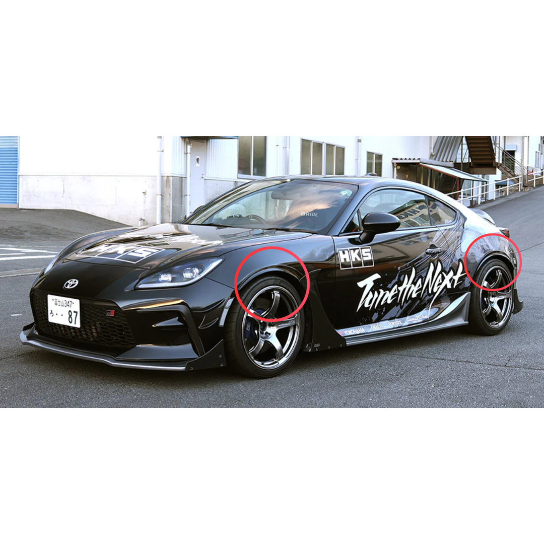 HKS GR86 / BRZ Fender Molding Kit – LIMIT+1 HKS GR86 / BRZ Fender Molding Kit – LIMIT+1