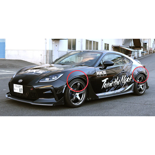 HKS GR86 / BRZ Fender Molding Kit