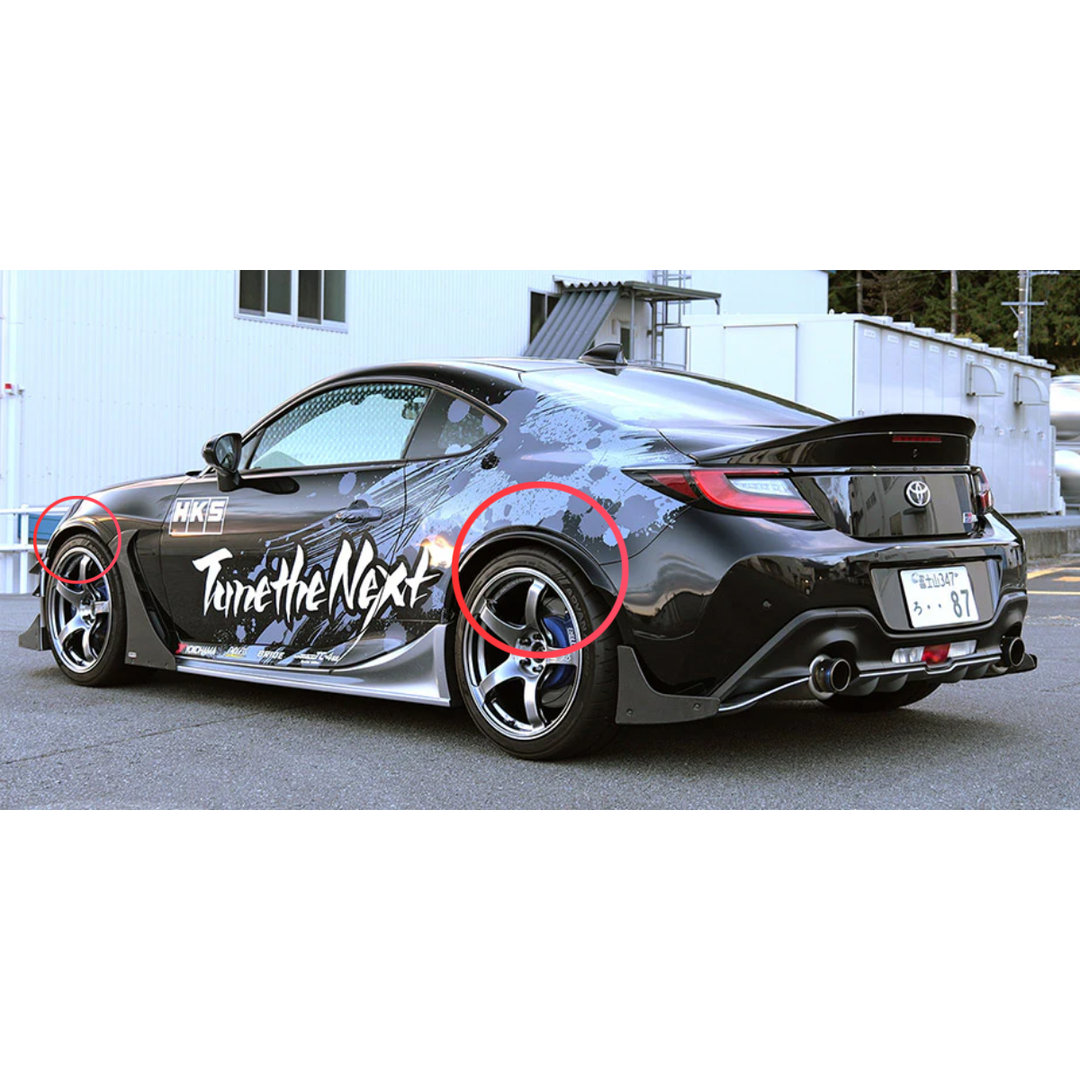 HKS GR86 / BRZ Fender Molding Kit – LIMIT+1 HKS GR86 / BRZ Fender Molding Kit – LIMIT+1