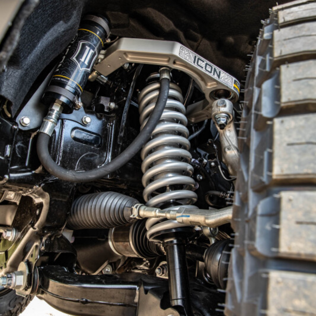  ICON 2024+ Tacoma 2.5in VS RR Coilover Kit on truck
