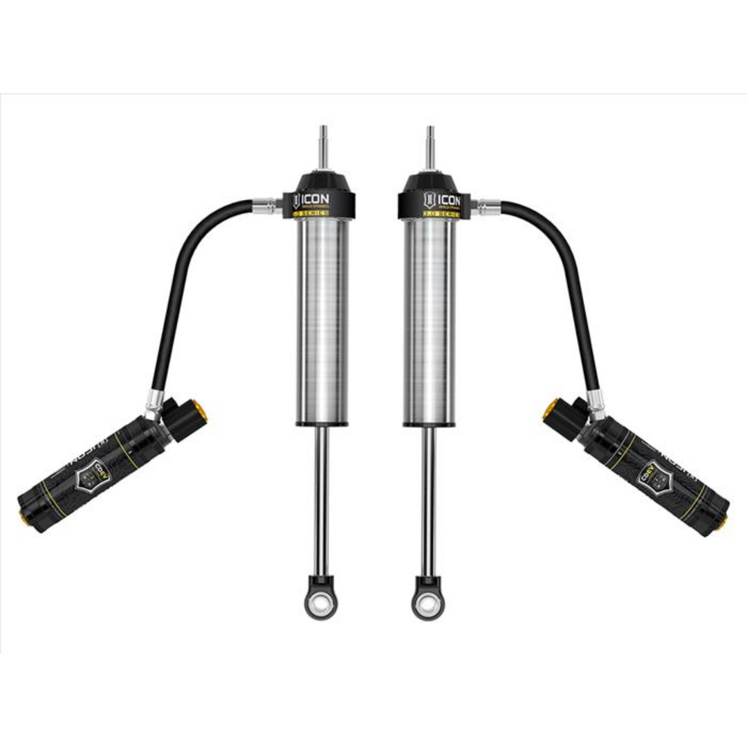 ICON 2022+ Tundra 0-1.5" Lift V.S. 3.0 Series Rear Shock Absorbers Remote Reservoir w/ CDEV Pair