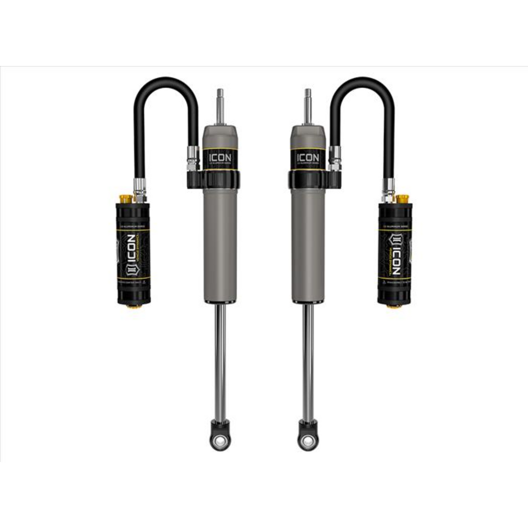 ICON 2022+ Tundra 0-1" Rear 2.5 Series Shock VS CDCV Remote Reservoir (Pair)