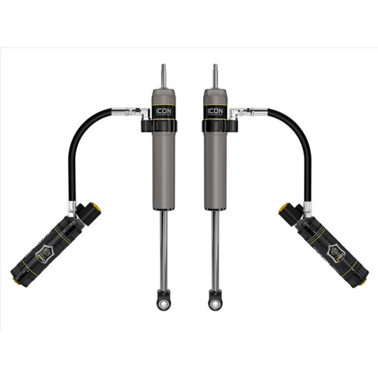 ICON 2022+ Tundra 3-3.5" Lift Rear V.S. 2.5 Aluminum Series Shock Absorbers Remote Reservoir w/CDEV Pair
