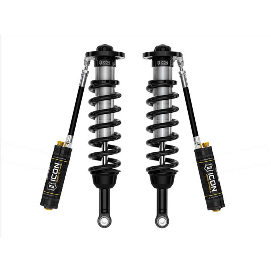 ICON 2022+ Tundra 5-6" Lift Front V.S. 2.5 Series Coilover Kit Remote Reservoir w/CDCV Pair