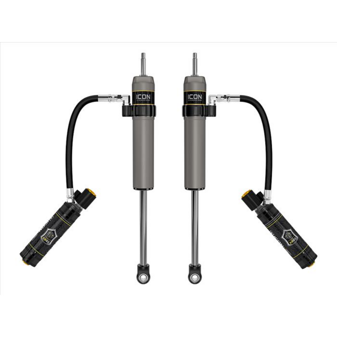 ICON 2022+ Tundra Rear 2.5 Series Shocks V.S. Remote Reservoir w/CDEV (Pair)