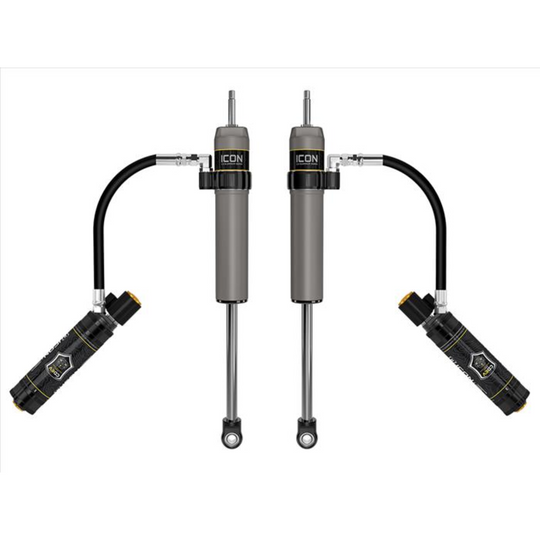 ICON 2024+ Land Cruiser 0-3" Lift Rear V.S. 2.5 Aluminum Series Shock Absorbers Remote Reservoir w/ CDEV Pair