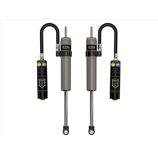 ICON 2024+ Tacoma 0-1" Rear V.S. 2.5 Aluminum Series Shock Absorbers Remote Reservoir w/ CDXS Pair