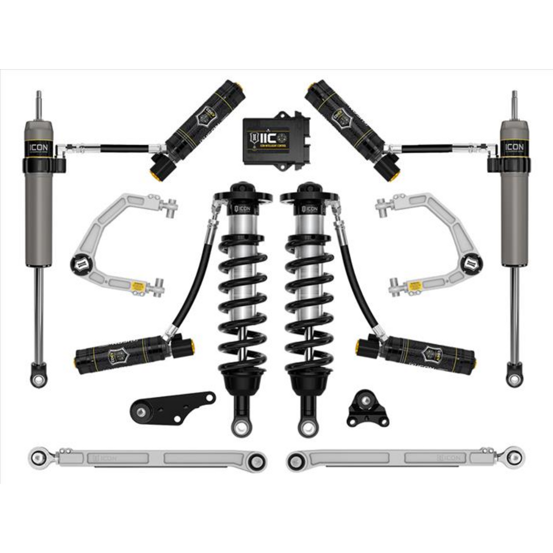 ICON 2024+ Tacoma 1.25-3" Lift Stage 10 Suspension System Billet