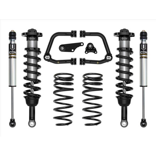 ICON 2024+ Tacoma 1.25-3" Lift Stage 2 Suspension System Tubular w/ Overland Rear Coils