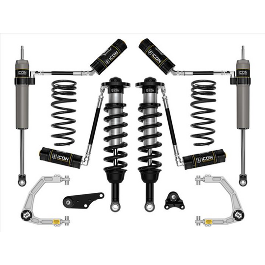 ICON 2024+ Tacoma 1.25-3" Lift Stage 4 Suspension System Billet w/ Triple Rate Rear Springs
