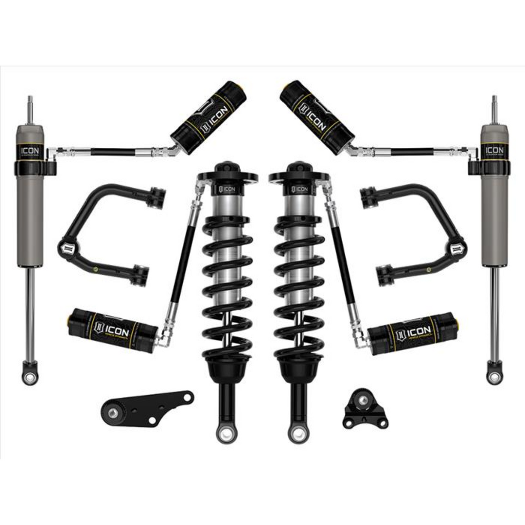 ICON 2024+ Tacoma 1.25-3" Lift Stage 4 Suspension System Tubular