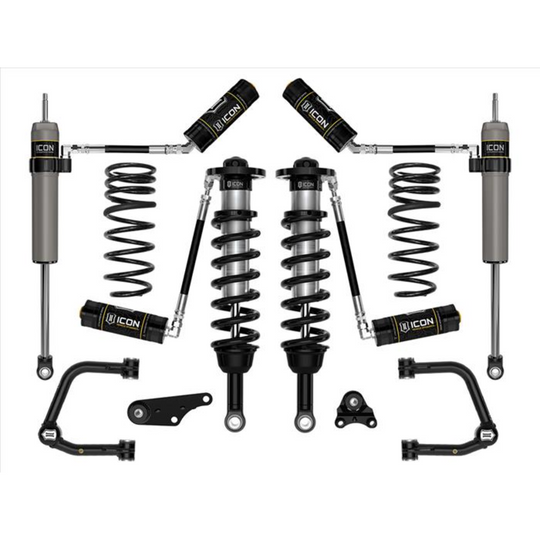 ICON 2024+ Tacoma 1.25-3" Lift Stage 4 Suspension System Tubular w/ Triple Rate Spring